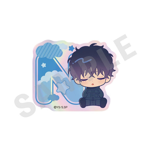 『SAKAMOTO DAYS』ミニキャラおやすみシリーズ トレーディングオーロラステッカー (全9種)【BOX】